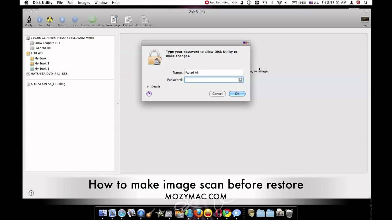 Problem About Scans For Mac